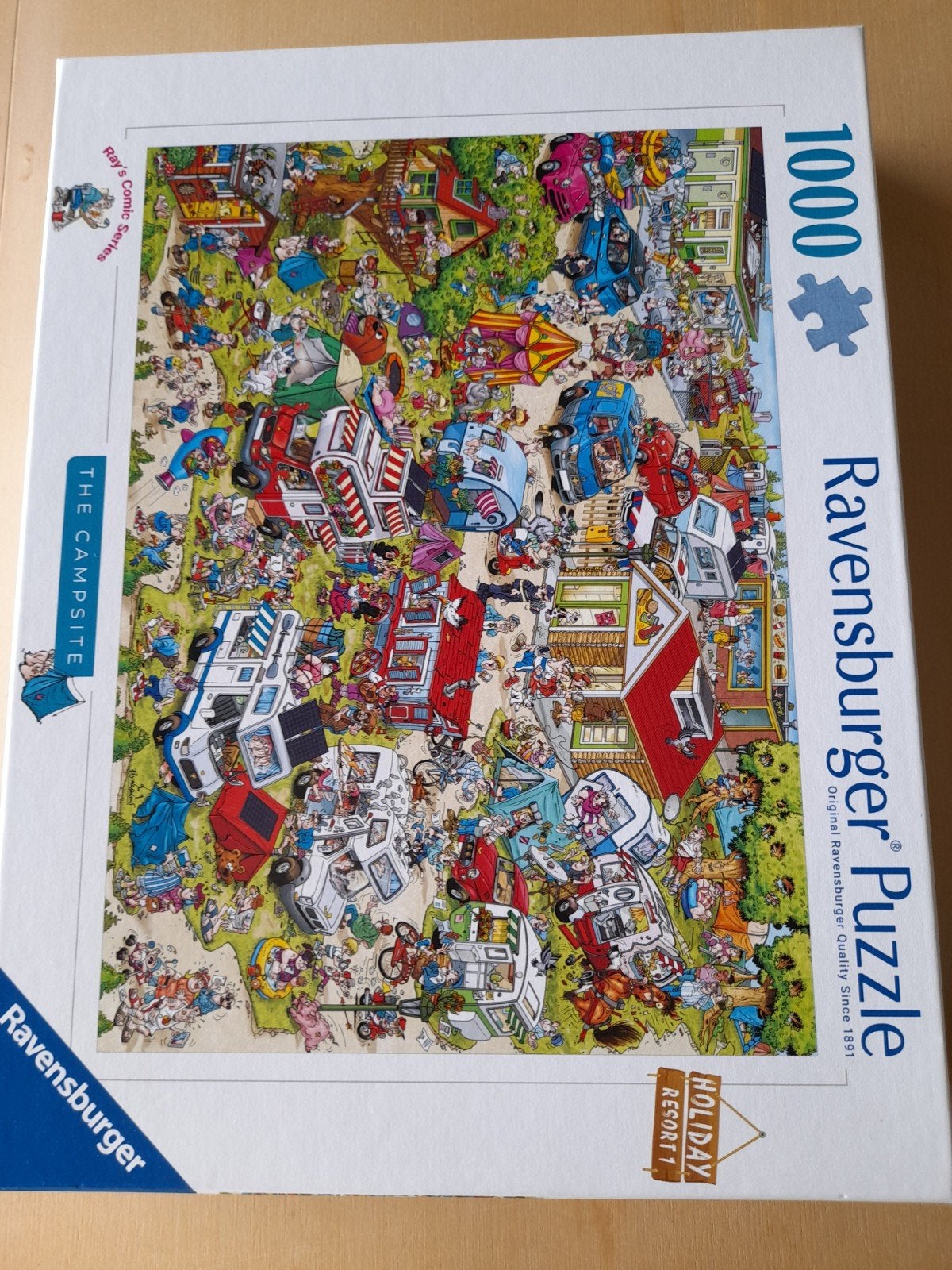 Ravensburger puzzel 1000 stukjes, Hobby en Vrije tijd, Ophalen of Verzenden, 500 t/m 1500 stukjes, Zo goed als nieuw