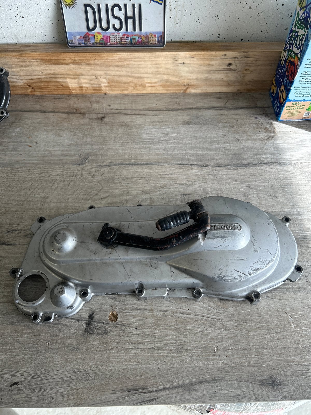 Piaggio 50/70cc Carterkap - Gebruikt, Ophalen of Verzenden, Gebruikt, Kap, Piaggio