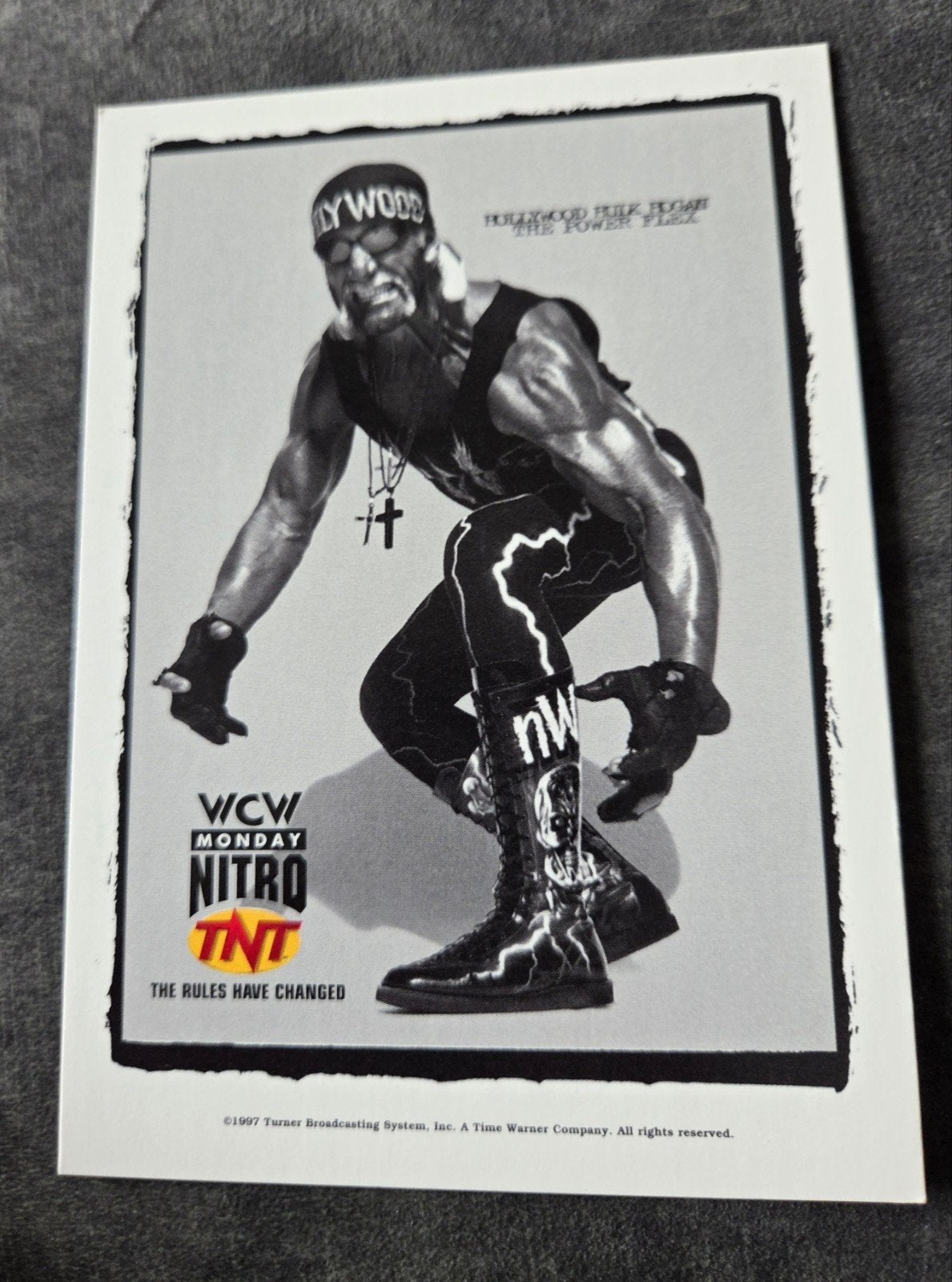 Hulk Hogan Ansichtkaart, Verzamelen, Verzenden, 1980 tot heden, Ongelopen, Sterren en Beroemdheden