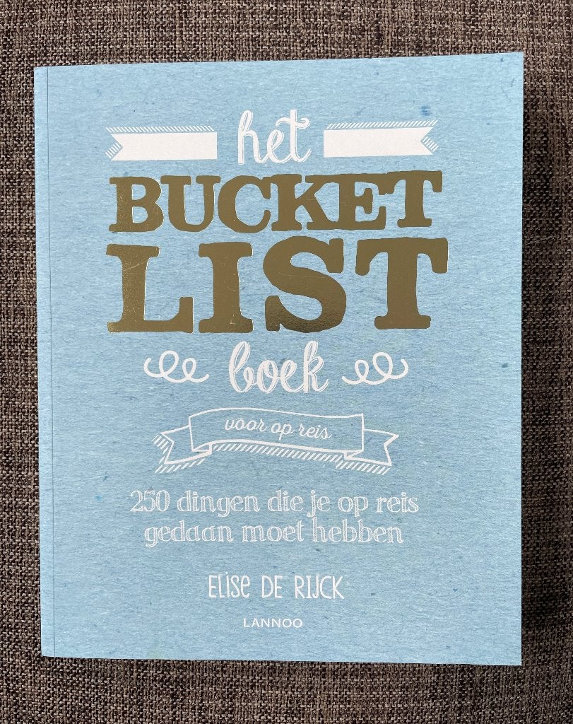 Het Bucket List boek voor op reis, Ophalen, Nieuw, Elise de Rijck, Europa