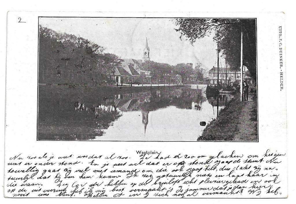 AK Den Helder - Westplein, Verzenden, Voor 1920, Ongelopen, Noord-Holland