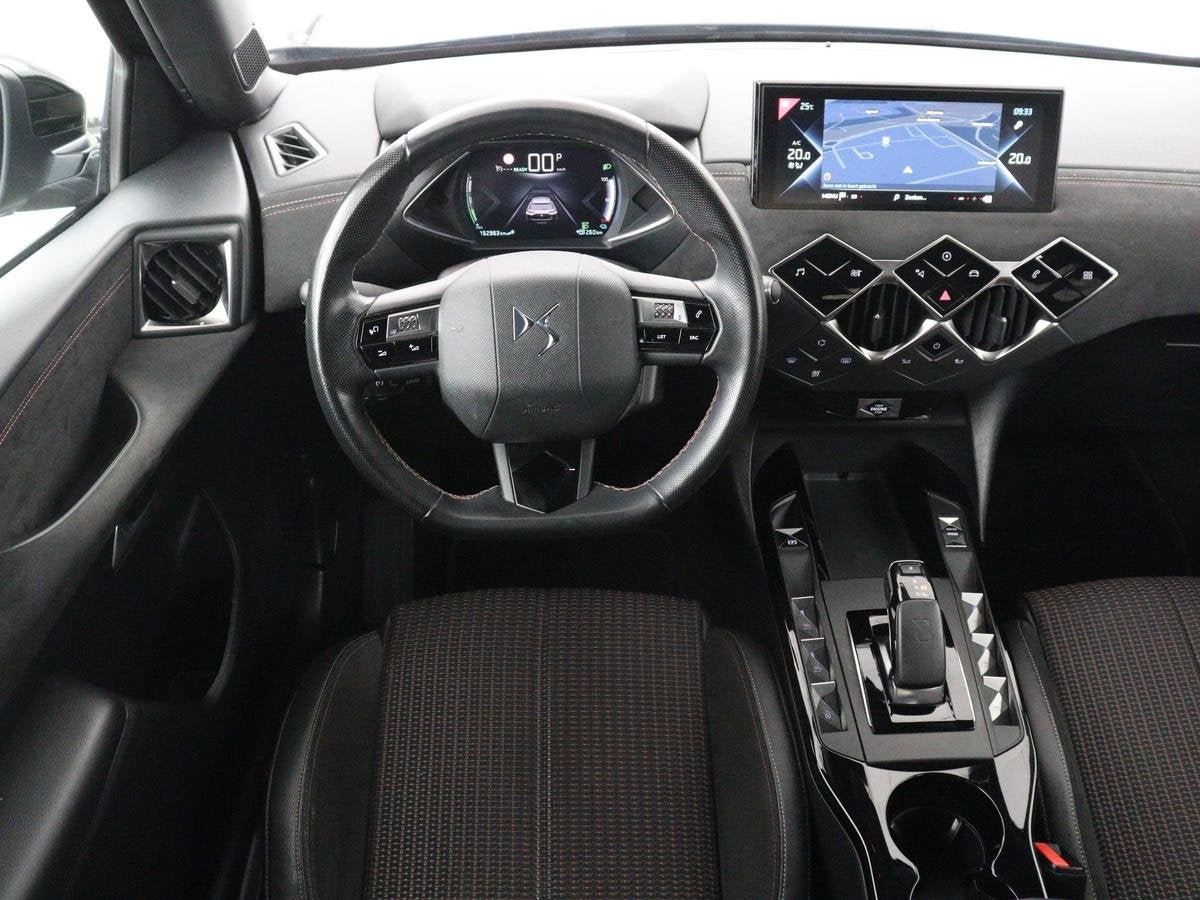 DS 3 Crossback E-Tense Performance Line+ 50 kWh | SOH 92,3%, Auto's, DS, 136 pk, Alcantara, Origineel Nederlands, 320 km