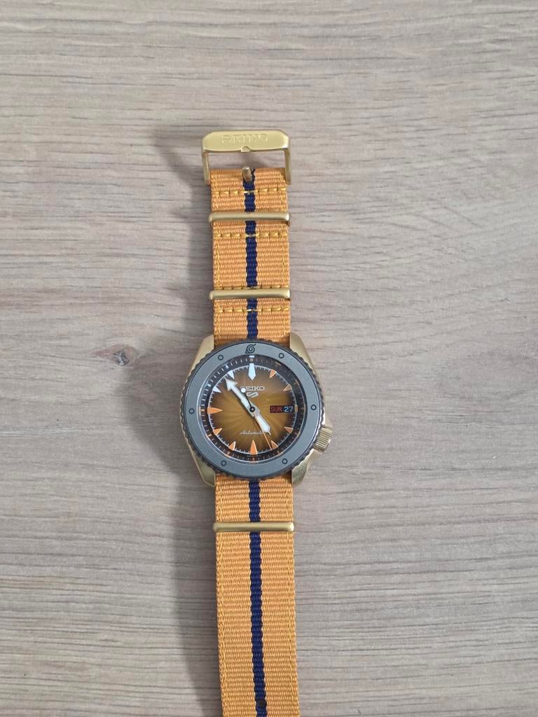 Seiko 5 sport SRPH80K1  Limited Noruto Boruto, Ophalen of Verzenden, Nieuw, Polshorloge, Seiko