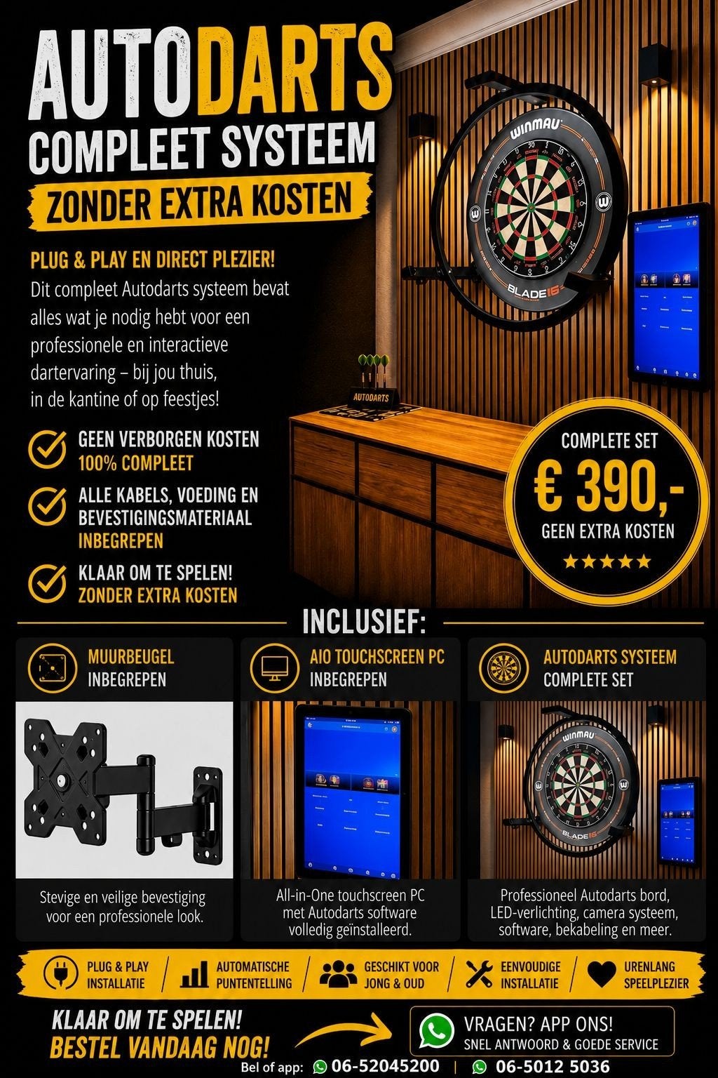 Foto 3 van Compleet Autodarts systeem *geen extra kosten*