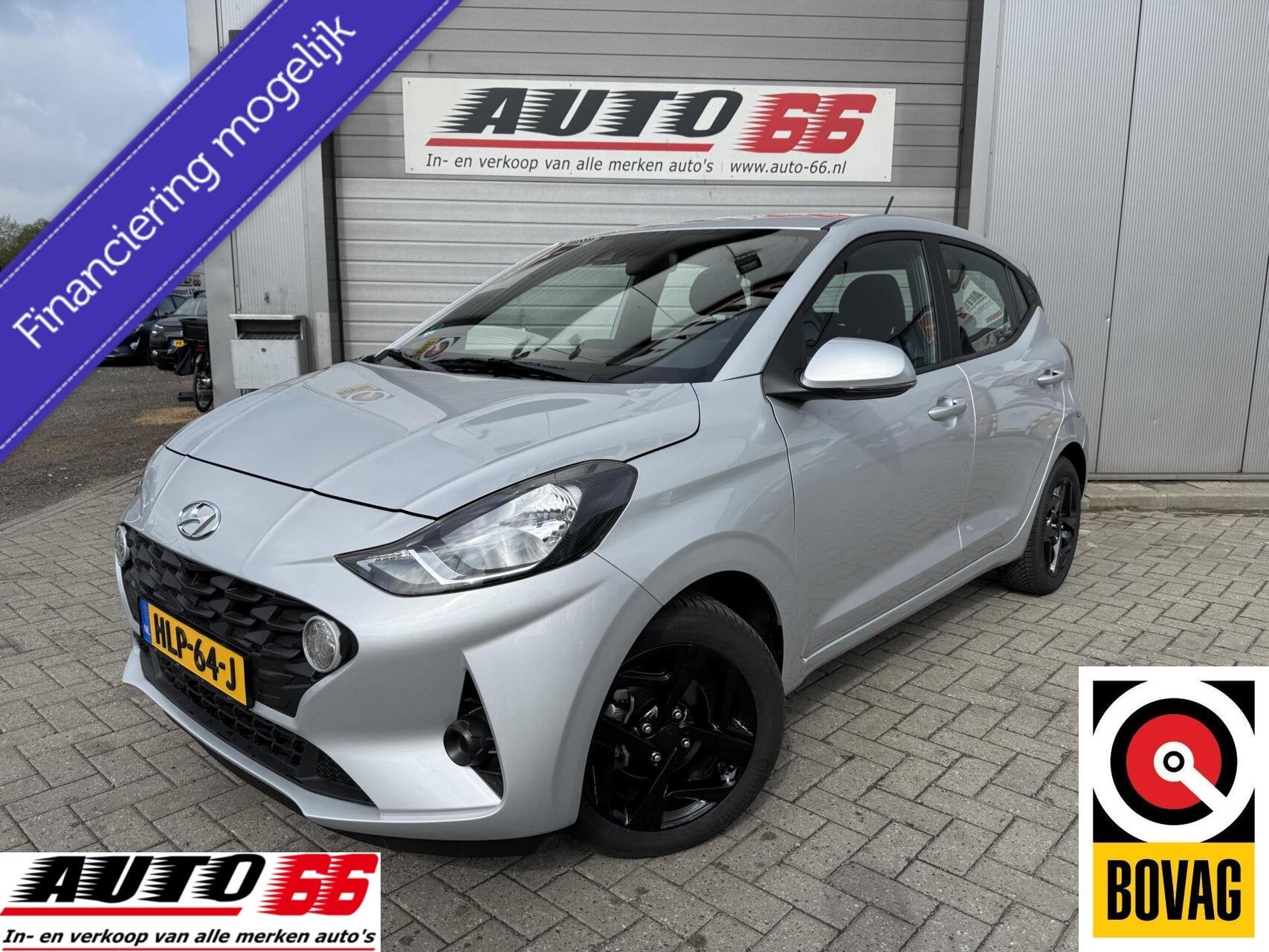 Hyundai i10 1.0 Comfort Smart 5-zits, Auto's, Voorwielaandrijving, Stof, Gebruikt, Zwart