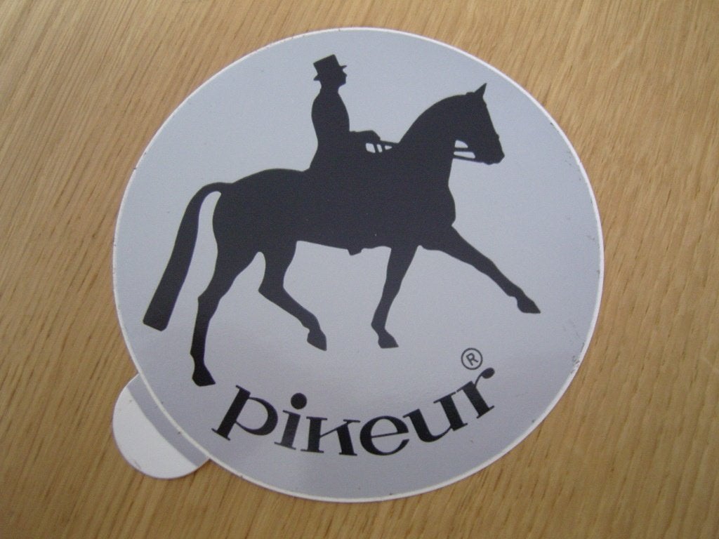 sticker PIKEUR  paard, Ophalen, Zo goed als nieuw