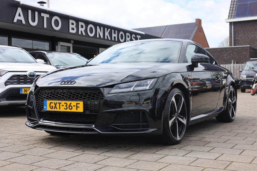 Audi TT 1.8 TFSI AUTOMAAT | S-LINE | 19 INCH (bj 2016), TT, Gebruikt, 4 cilinders, Zwart