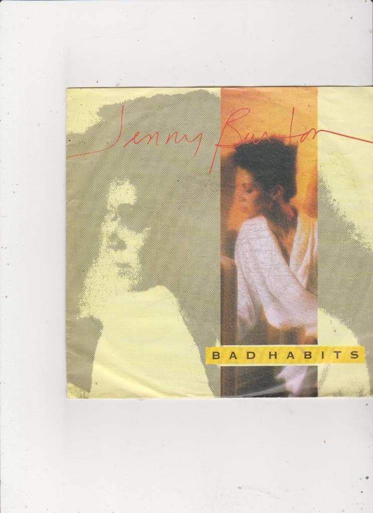 7" Single Jenny Burton - Bad Habits, Gebruikt, 7 inch, Single, Dance
