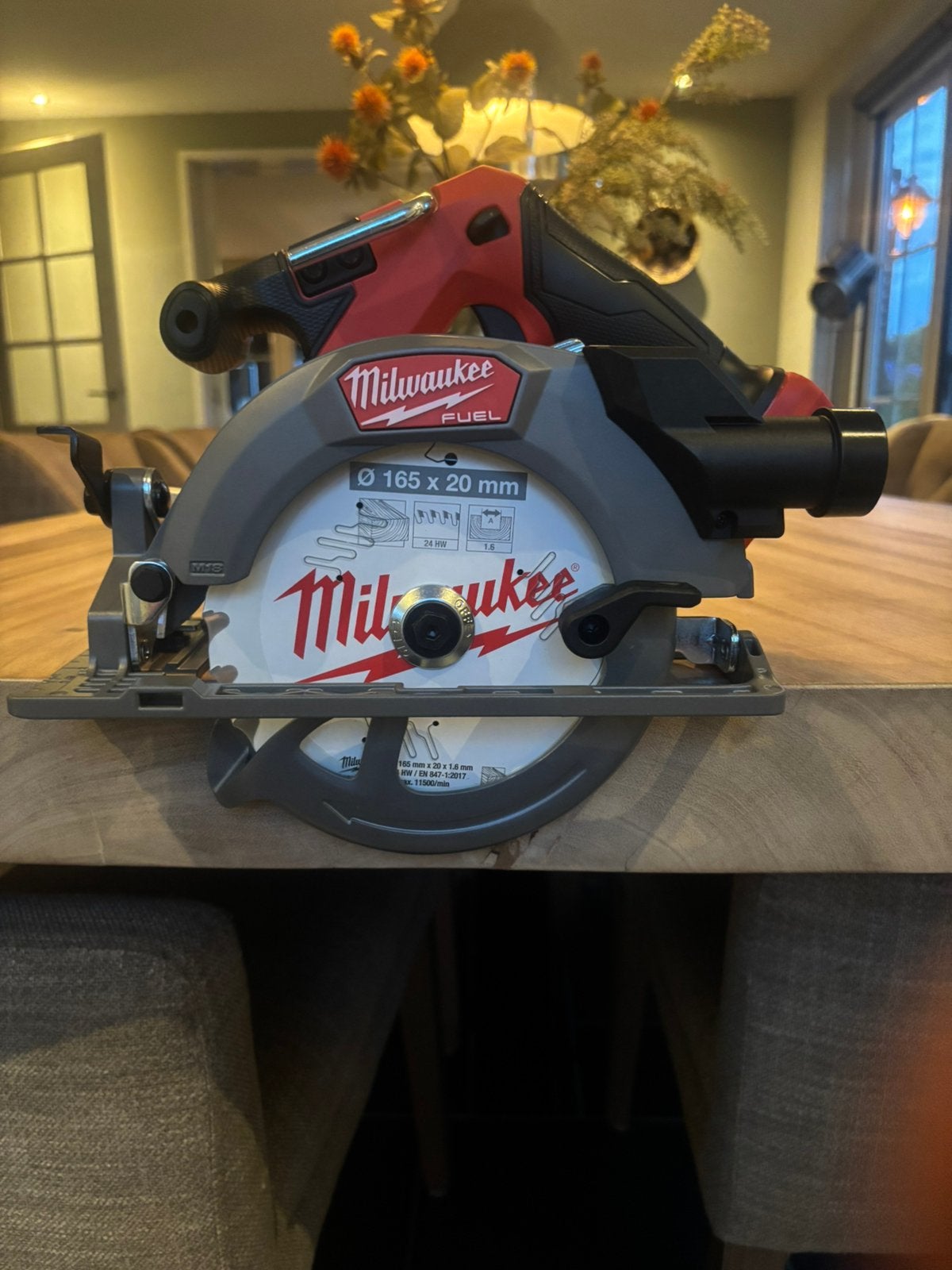 Milwaukee cirkelzaag fccs552 nieuw!!, Cirkelzaag, Nieuw, Ophalen of Verzenden, 30 tot 70 mm