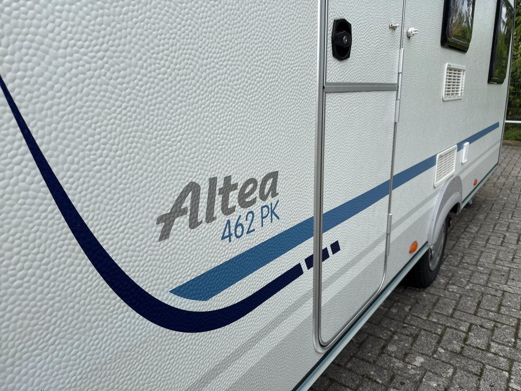 Adria Altea 462 PK Voortent/Mover/Fietsdr, Schokbreker, Bedrijf, Dwarsbed, Adria
