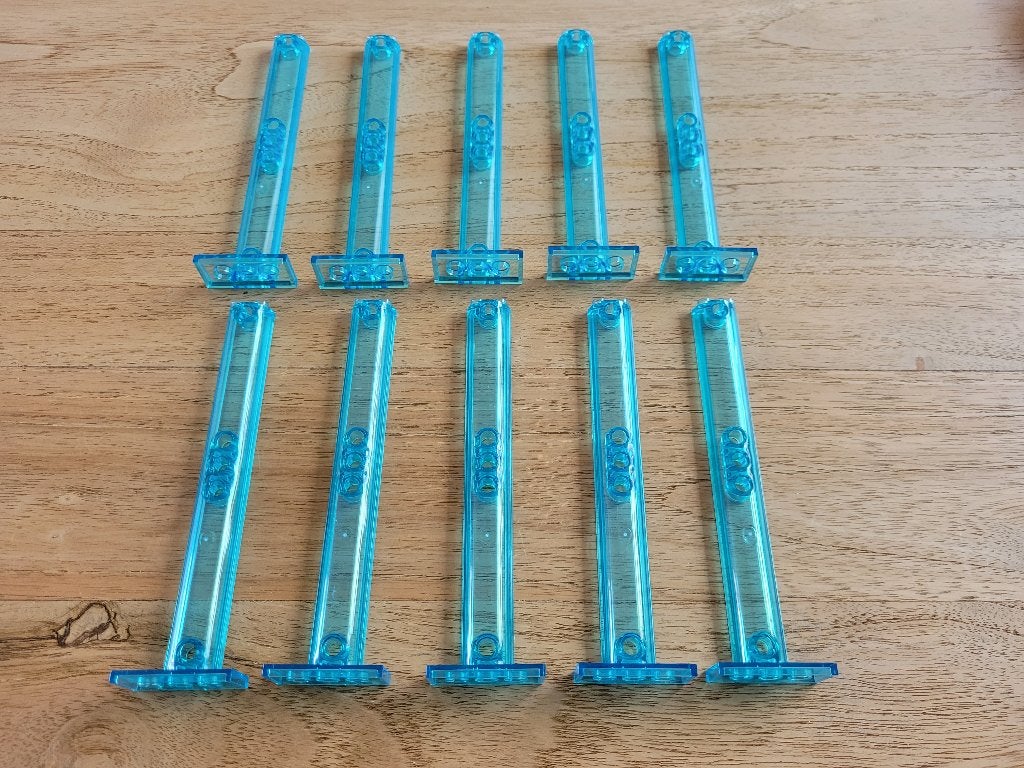 Partij J680=10x Lego pilaren Nieuw (Meerdere setjes)