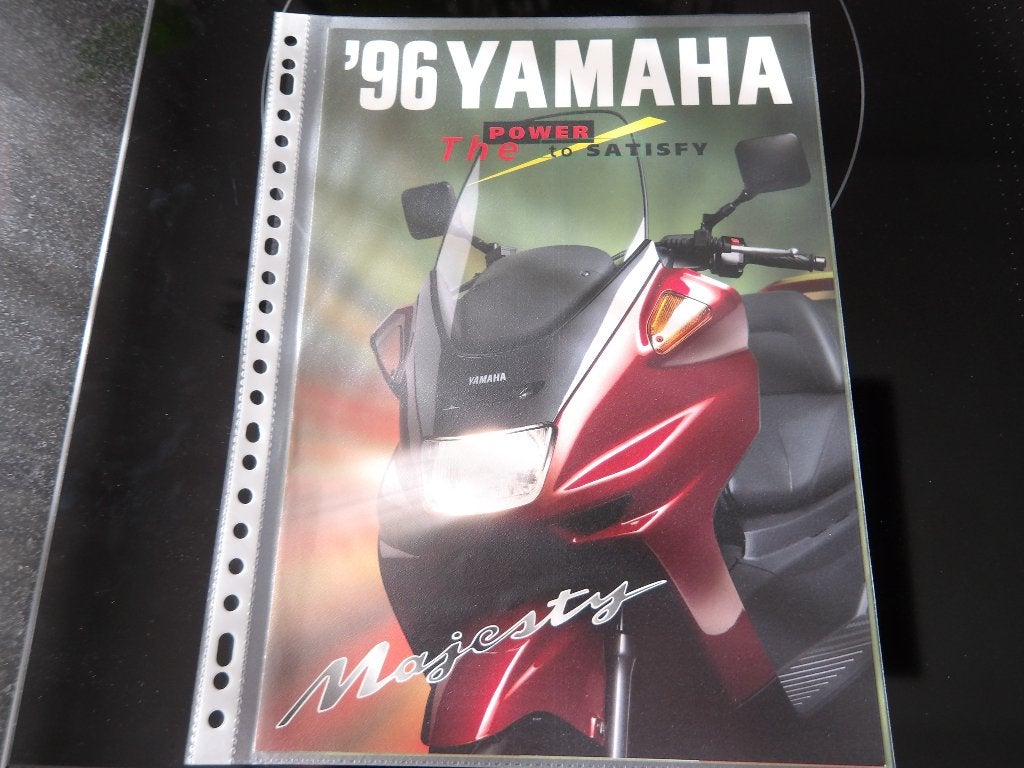 Yamaha Majesty '96 Brochure - Power to Satisfy, Ophalen of Verzenden, Yamaha