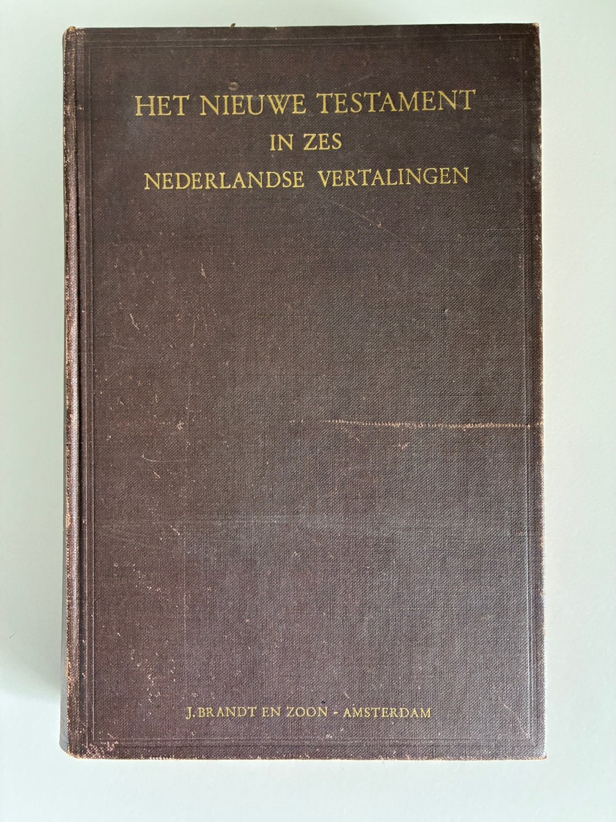 Nieuwe Testament in zes Nederlandse vertalingen, Ophalen of Verzenden, Gelezen
