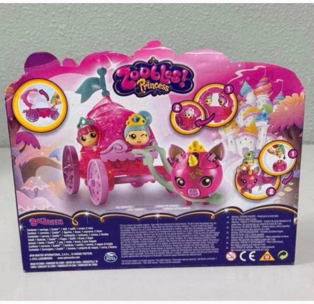 Nieuw, Zoobles Princess Koets Prinsessen - Magische koets, Kinderen en Baby's, Overige typen, Nieuw, Ophalen of Verzenden, H