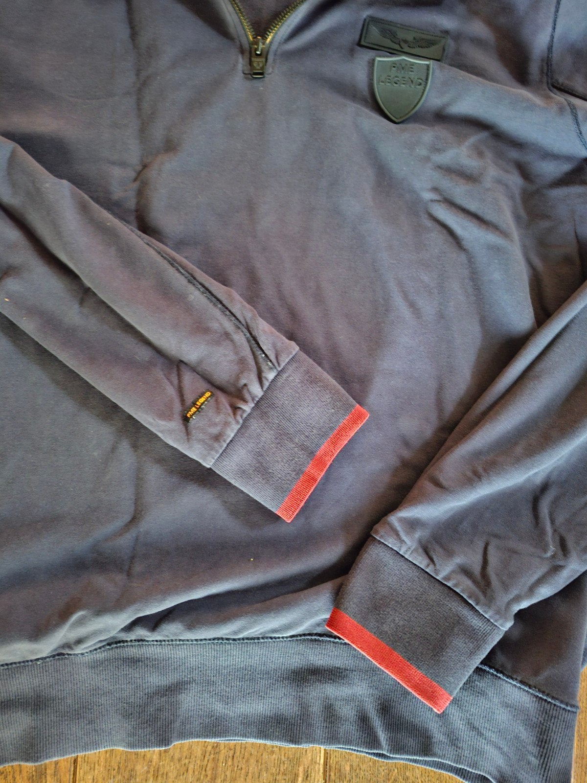 Foto 6 van PME LEGEND trui/polo,maat XXL,Blauw.