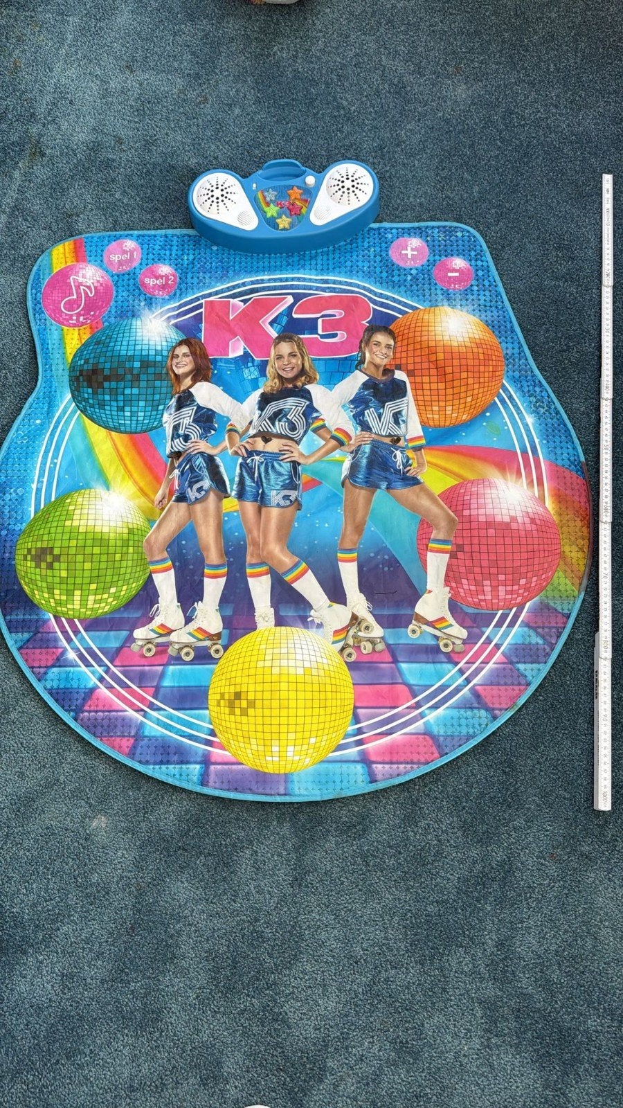 K3 Dansmat - Speelgoed, Kinderen en Baby's, Speelgoed | Overig, Ophalen of Verzenden, Gebruikt, Meisje
