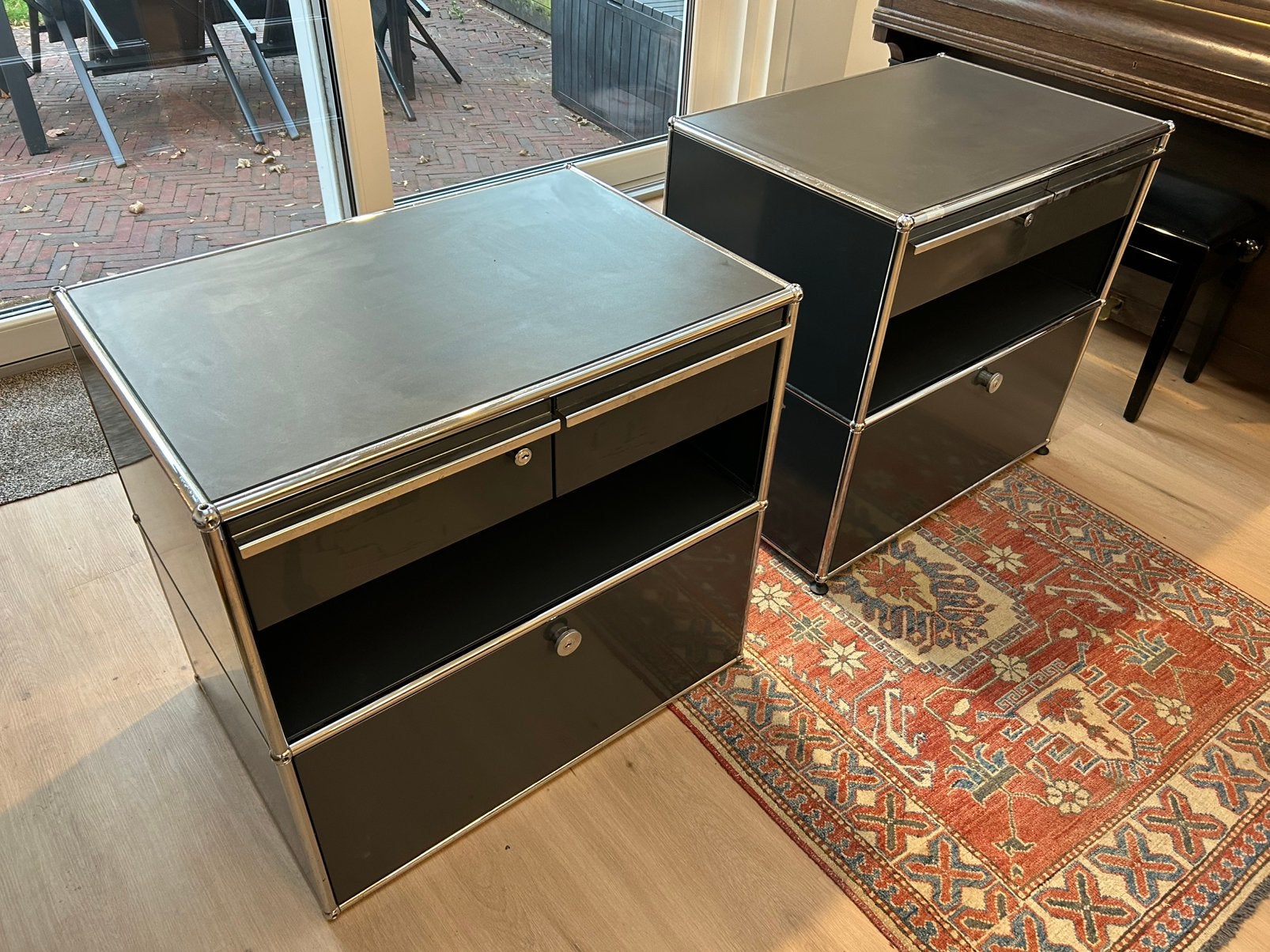 USM Haller kast, Huis en Inrichting, Ophalen, Gebruikt, Metaal, Industrieel