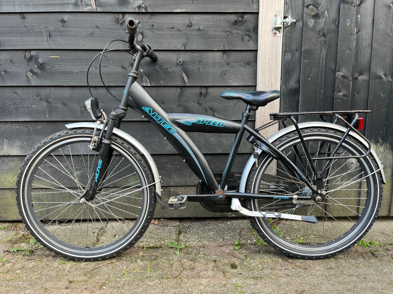 Kinderfiets 24” | terugtraprem | Shimano 3 versnellingsnaaf, Ophalen, Gebruikt, Terugtraprem, 20 inch of meer
