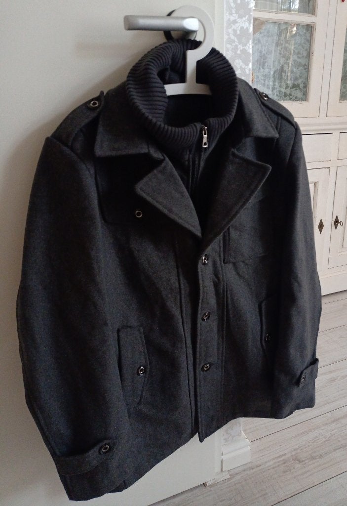 peaky blinders jas, Ophalen of Verzenden, Nieuw, Maat 56/58 (XL), Grijs