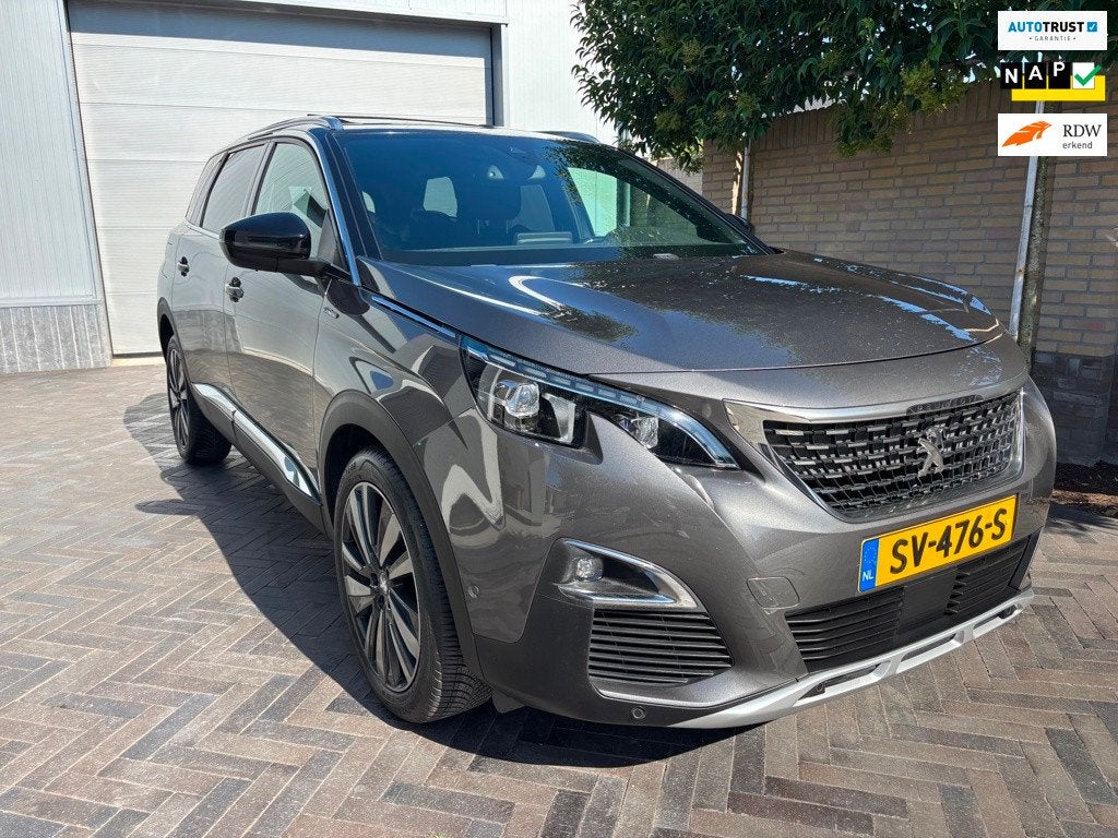 Peugeot 5008 1.2 PureTech GT-Line Topstaat Full options NAP, Auto's, Peugeot, Voorwielaandrijving, Gebruikt, 1199 cc, 1290 kg