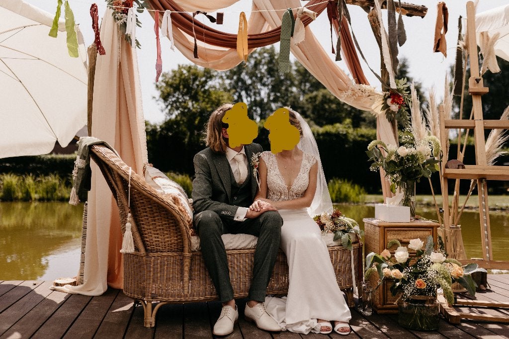 Bruiloft decoratie, Ophalen of Verzenden, Gebruikt, Versiering, Geboorte of Huwelijk