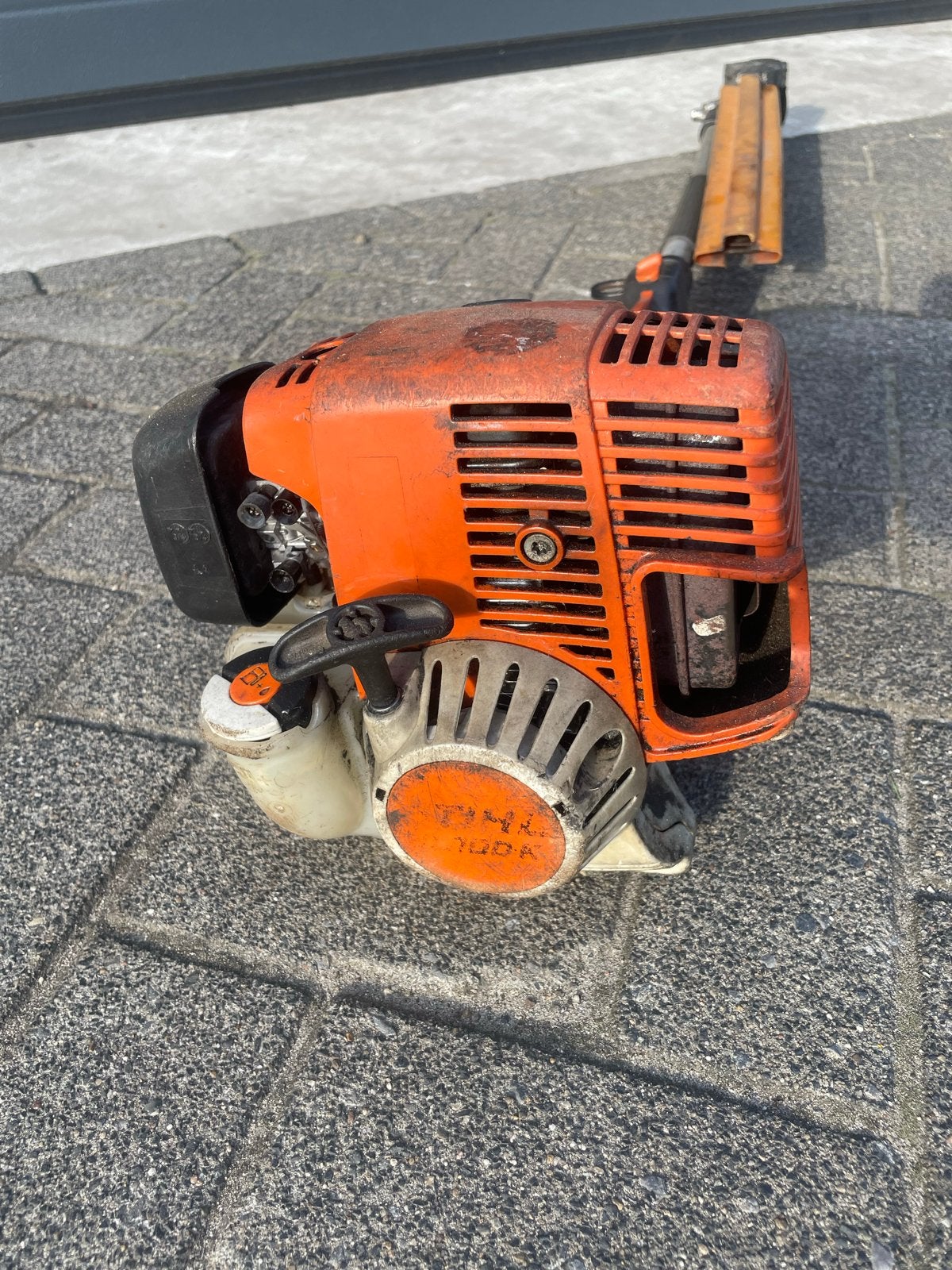 Stihl Stok Heggenschaar - Benzine, Ophalen of Verzenden, Gebruikt, Benzine