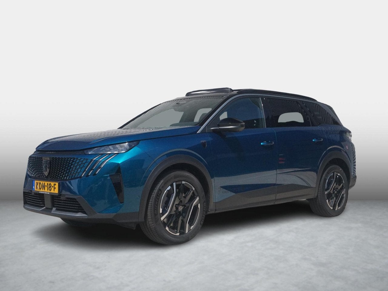Peugeot 5008 1.6 Plug-in Hybrid 195 GT 7p Panoramadak, Automaat, Gebruikt, 4 cilinders, 7 stoelen