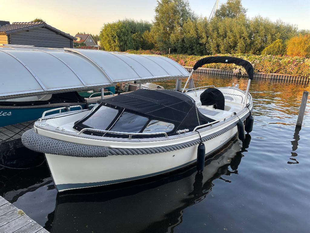 Jan van Gent 820 ST 125 PK Black & Grey Edition - 2009, Watersport en Boten, Sloepen, Binnenboordmotor, Rondzit, Diesel, Ophalen of Verzenden