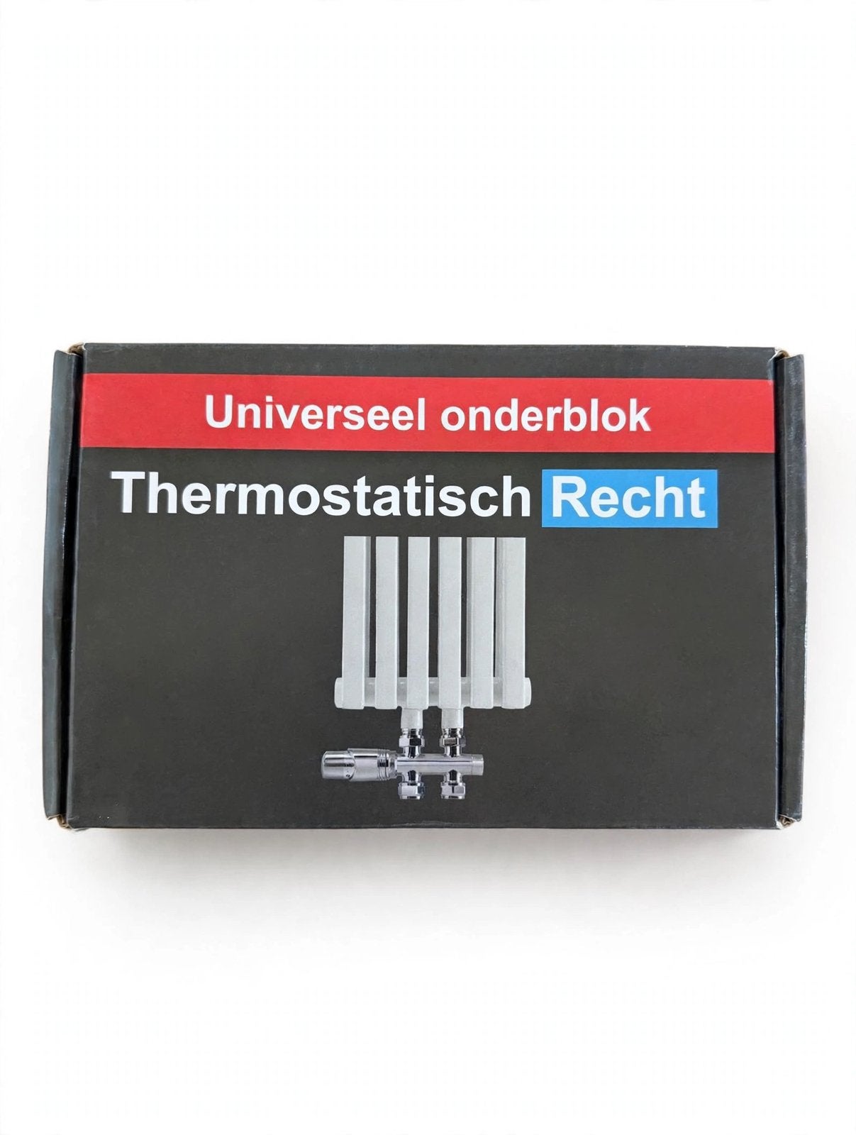 Universeel Onderblok Thermostatisch - Badkamerradiator NIEUW, Thermostaat, Hoog rendement (Hr), Nieuw, Minder dan 60 cm