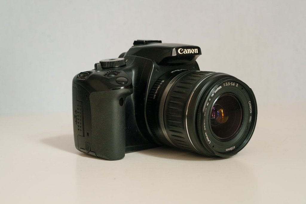 Canon EOS 400D met 18-55mm zoom en acc., Audio, Tv en Foto, Fotocamera's Digitaal, Gebruikt, Spiegelreflex, Canon, 10 megapixels