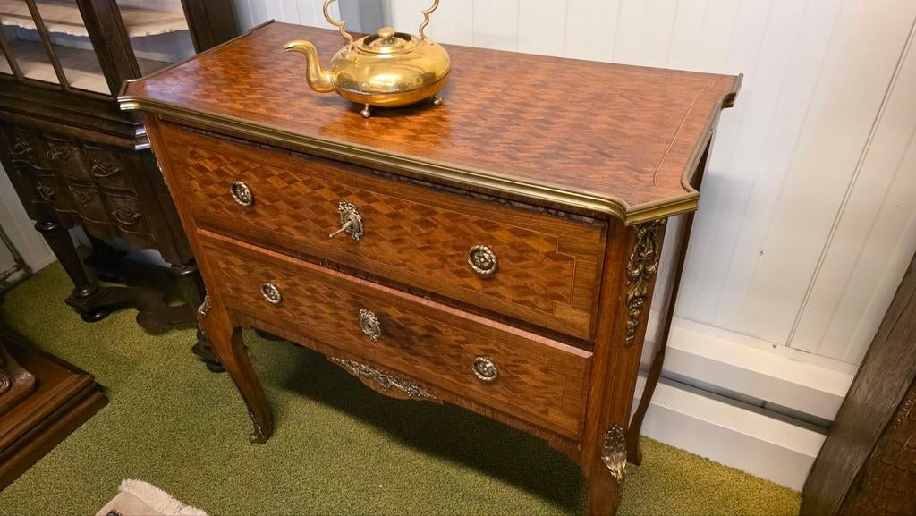 19de eeuws Frans Louis XVI commode met schrijflade, Ophalen of Verzenden