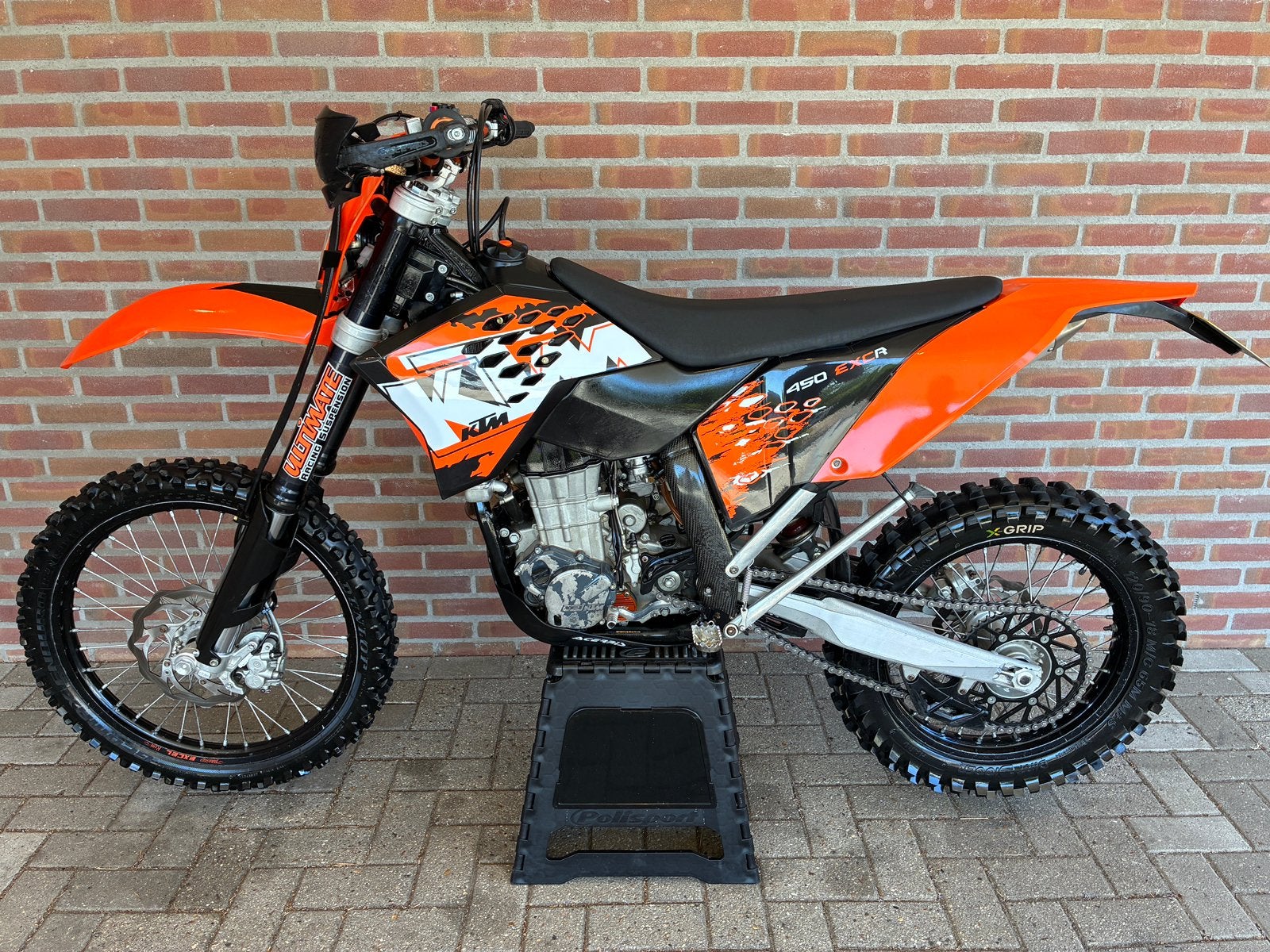 KTM EXC-R 450 2008, Motoren, Motoren | KTM, Bedrijf, Enduro, meer dan 35 kW, 1 cilinder, Motorrijbewijs A, Gebruikt, Ophalen