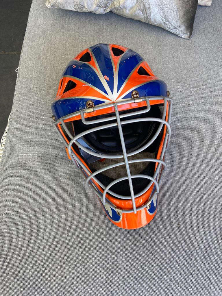 Keeperhelm hockey GX2.0 - Gebruikt, Ophalen, Gebruikt, Overige typen