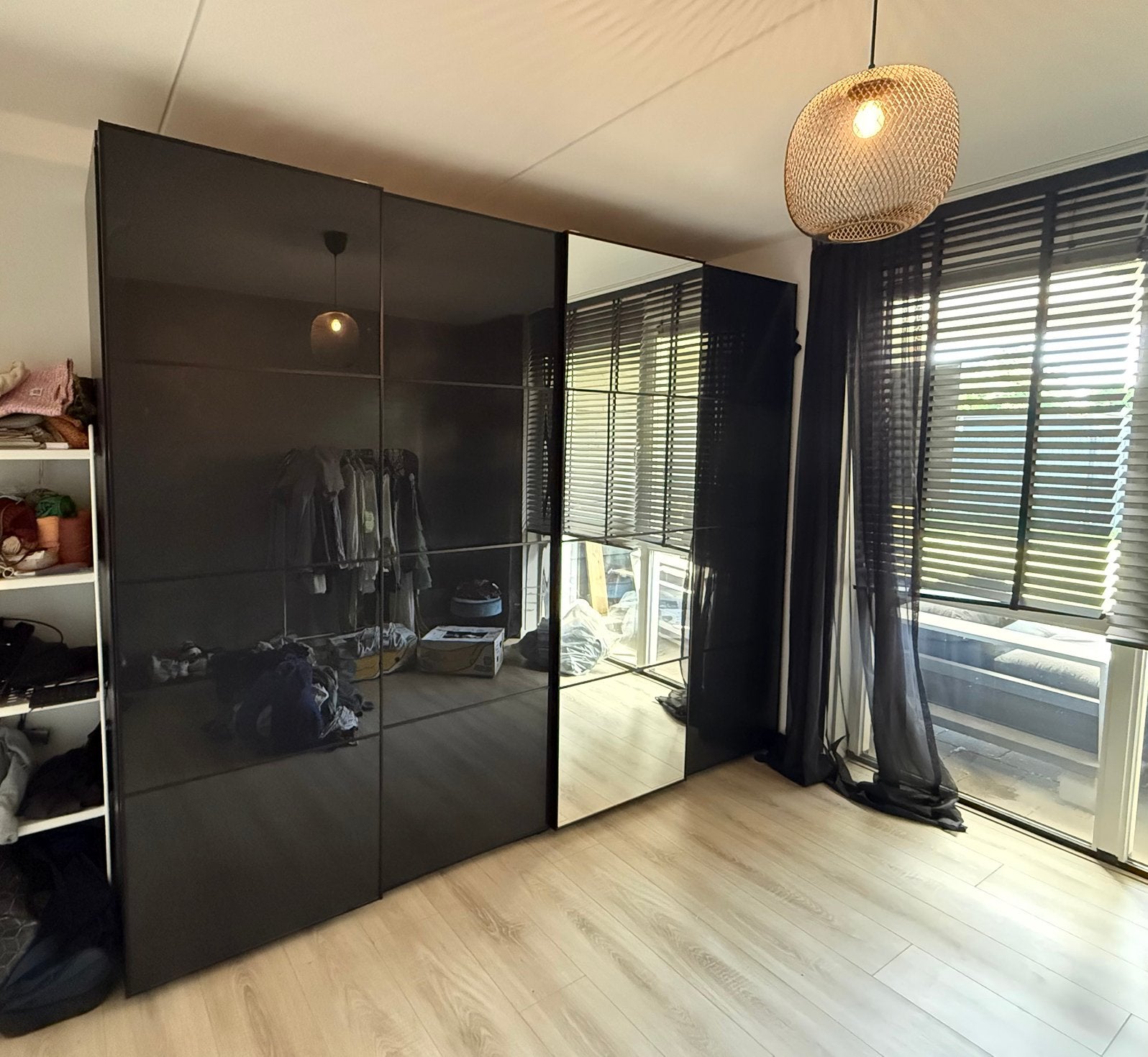 IKEA pax kast schuifdeuren, Ophalen, 200 cm of meer, 50 tot 100 cm, 50 tot 75 cm