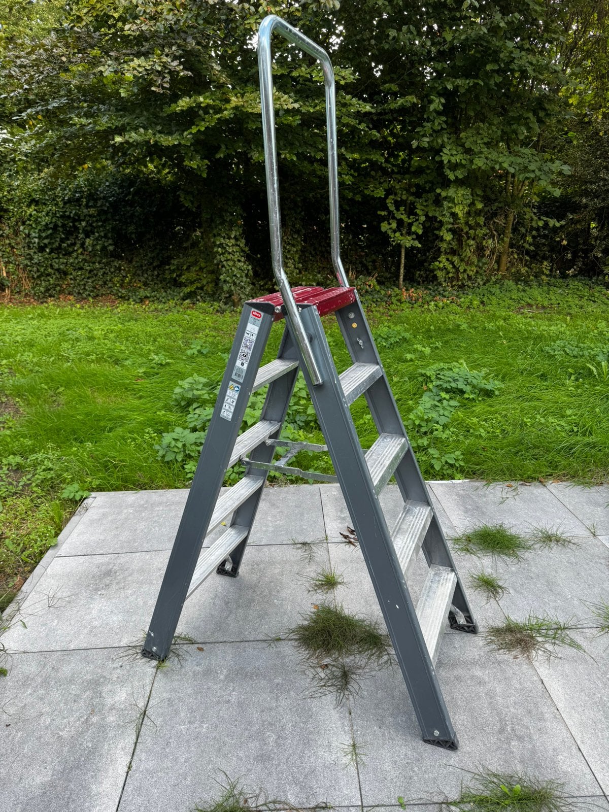 Altrex Falco Pro+ FDO 5 – Professionele dubbele trap 2x5, Doe-het-zelf en Verbouw, Ophalen, Gebruikt