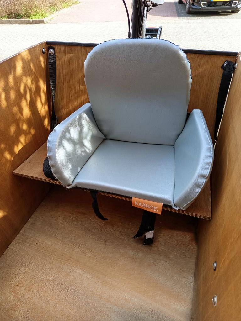 kindersitje babboe, 0 t/m 10 kg, Verzenden, Voorzitje, Gebruikt
