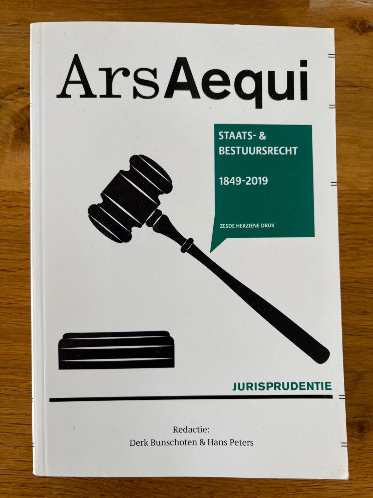Ars Aequi Jurisprudentie Staats- en bestuursrecht, Ophalen of Verzenden, Alpha, Zo goed als nieuw, WO