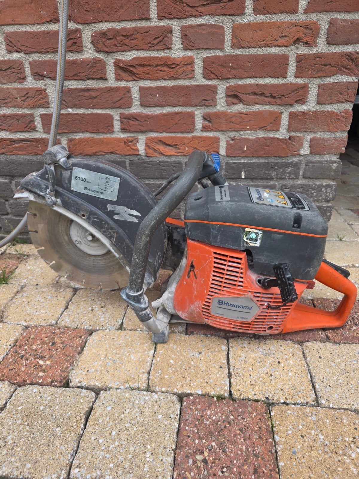 Husqvarna K750 Doorslijper / Bandenzaag, Ophalen, Gebruikt, 70 mm of meer, Overige typen