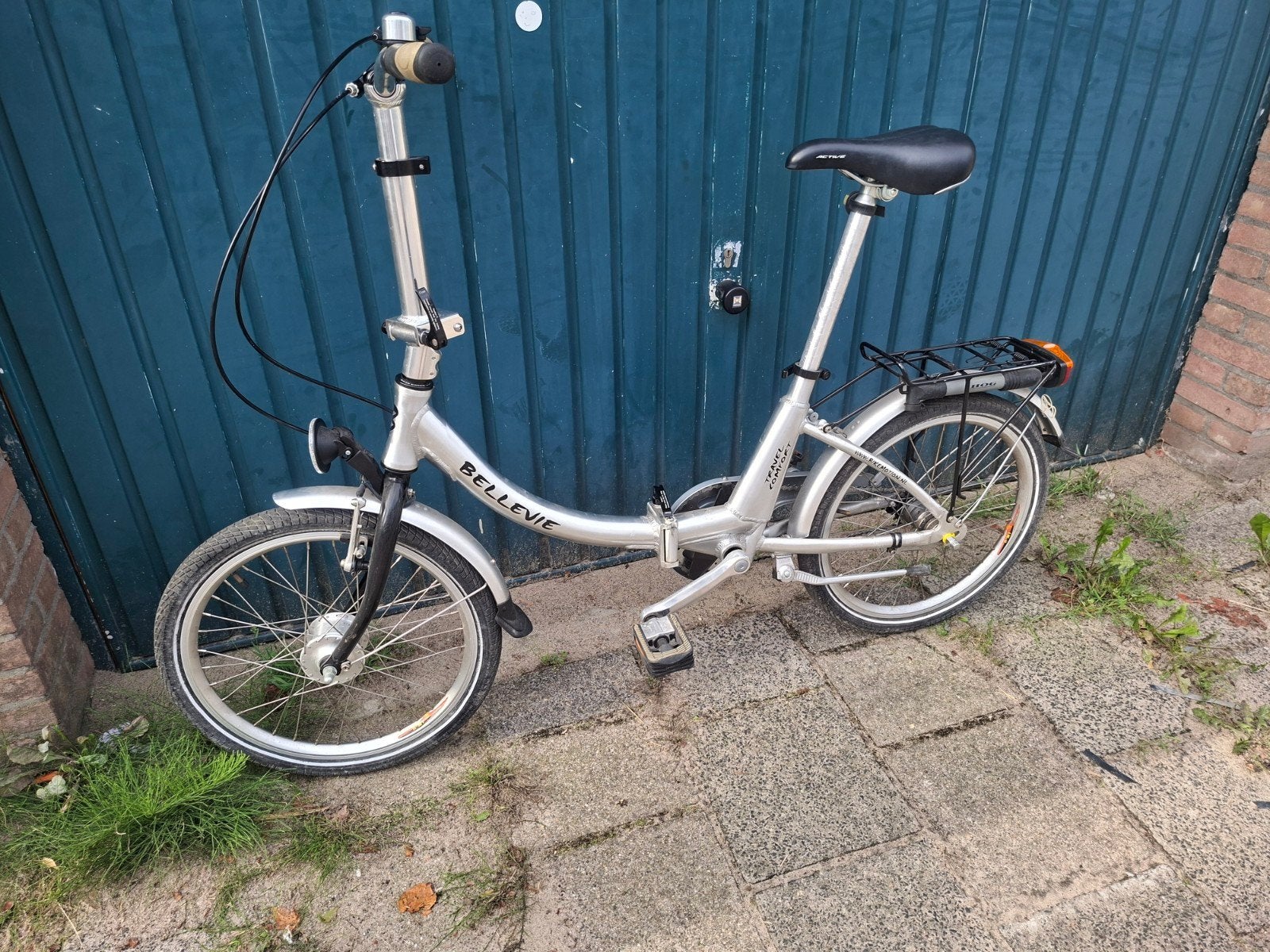 Nieuwe vouwfiets aluminium Bellevie travel comfort, Fietsen en Brommers, 20 inch of meer, Velgrem, Versnellingen, Nieuw