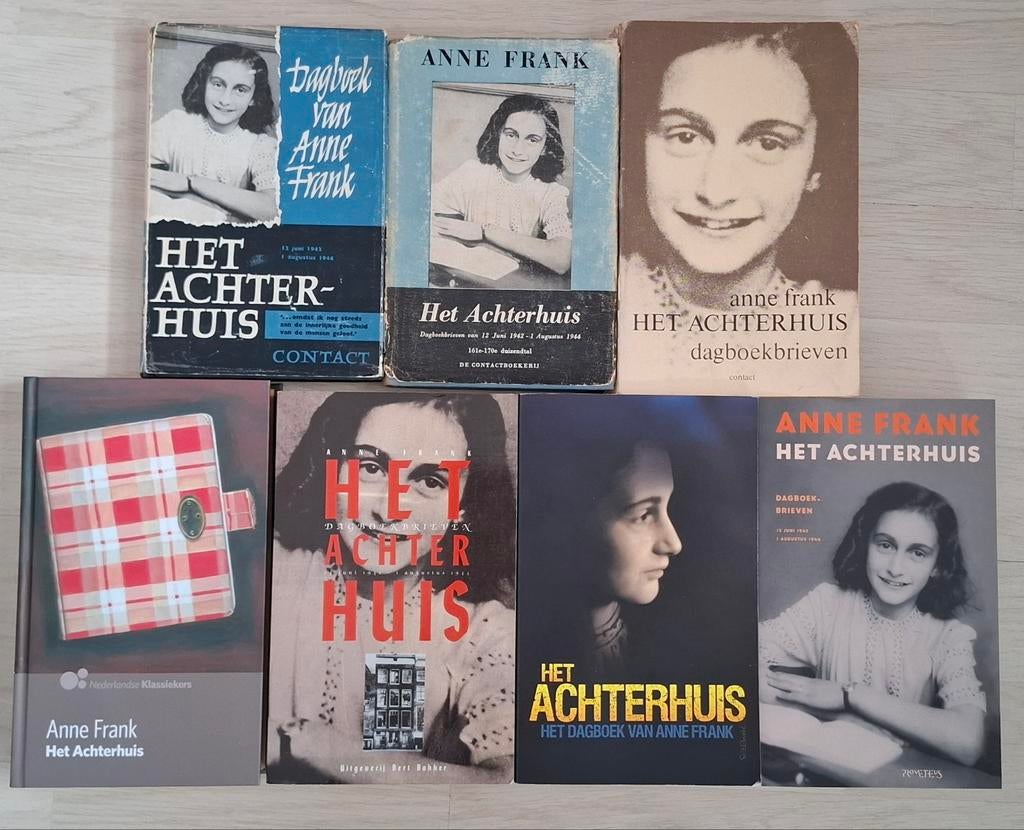 ANNE FRANK ACHTERHUIS DAGBOEKEN OORLOG WW2 AUSCHWITZ ENZ, Ophalen of Verzenden, Tweede Wereldoorlog, Gelezen, Overige onderwerpen