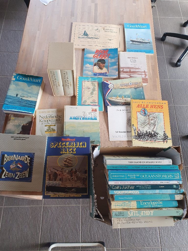 Nautische boeken, Ophalen, Gelezen, Diverse Auteurs