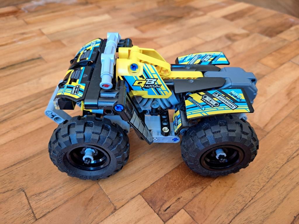 Lego Technic 42034 Quad Bike - Compleet met bouwboekje, Gebruikt, Lego, Compleet, Ophalen of Verzenden