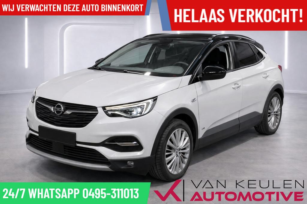 Opel Grandland 1.6 Turbo Plug-In Ultimate l Vol opties !, Zwart, 4 cilinders, Parkeerassistent, Wit