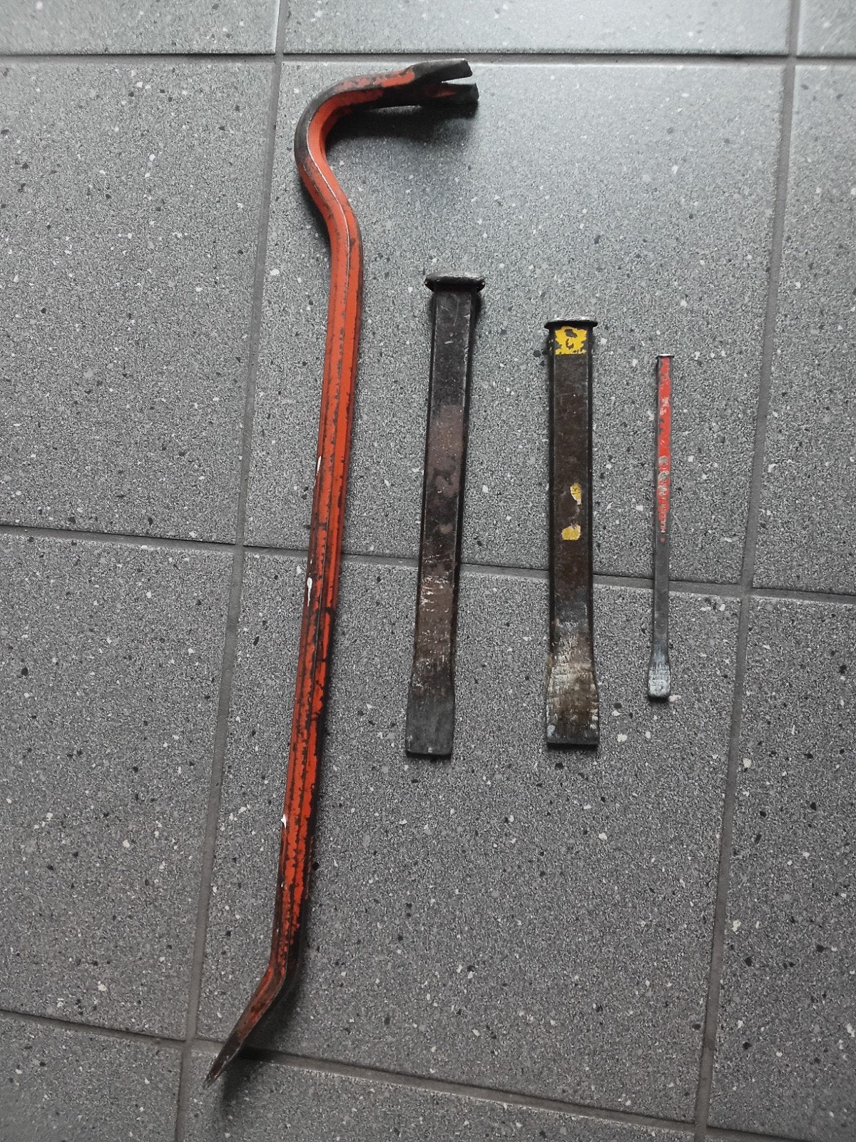 Sloop- en breekwerk gereedschapset (4 stuks), Ophalen of Verzenden, Gebruikt, Gereedschapsset