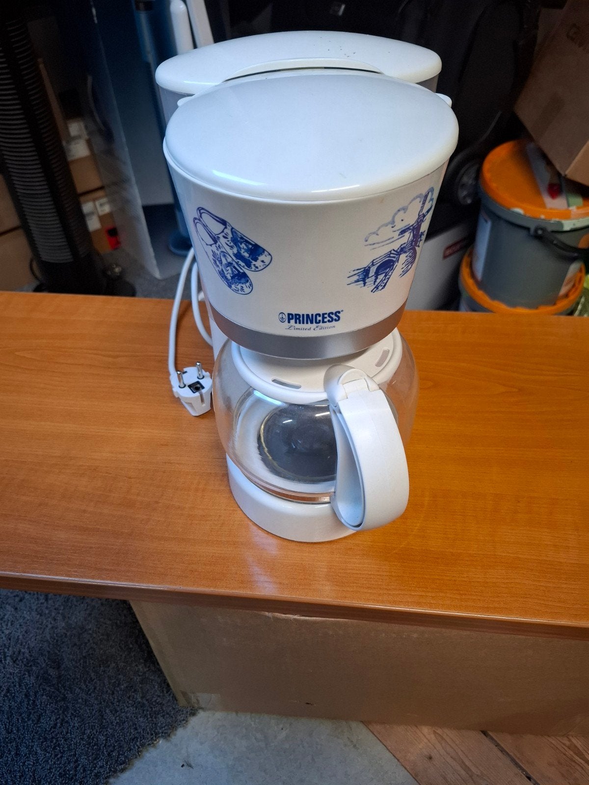 Princess Koffiezetapparaat met Glazen Kan, Witgoed en Apparatuur, Koffiemachine, Gemalen koffie, Ophalen of Verzenden, Zo goed als nieuw