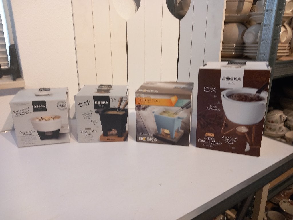 Boska Fonduesets divers, Overige typen, Ophalen of Verzenden, Zo goed als nieuw, Meerkleurig