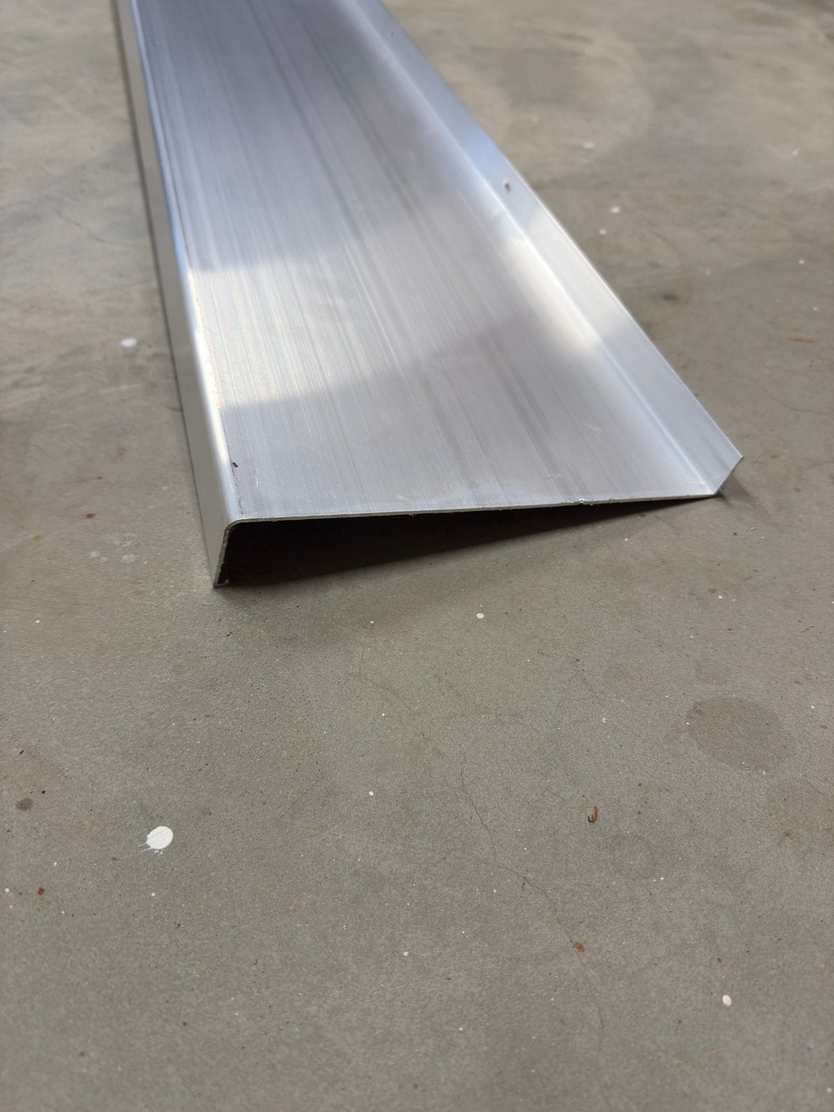 Waterslagprofiel Lekdorpel 230mm breed, Doe-het-zelf en Verbouw, Metalen, Ophalen, Nieuw, Aluminium