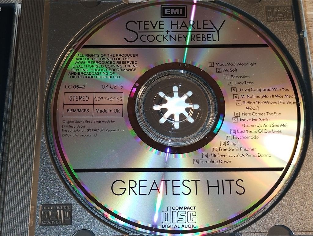 Steve Harley + Cockney Rebel ‎- Greatest Hits, Ophalen of Verzenden, Zo goed als nieuw, Poprock