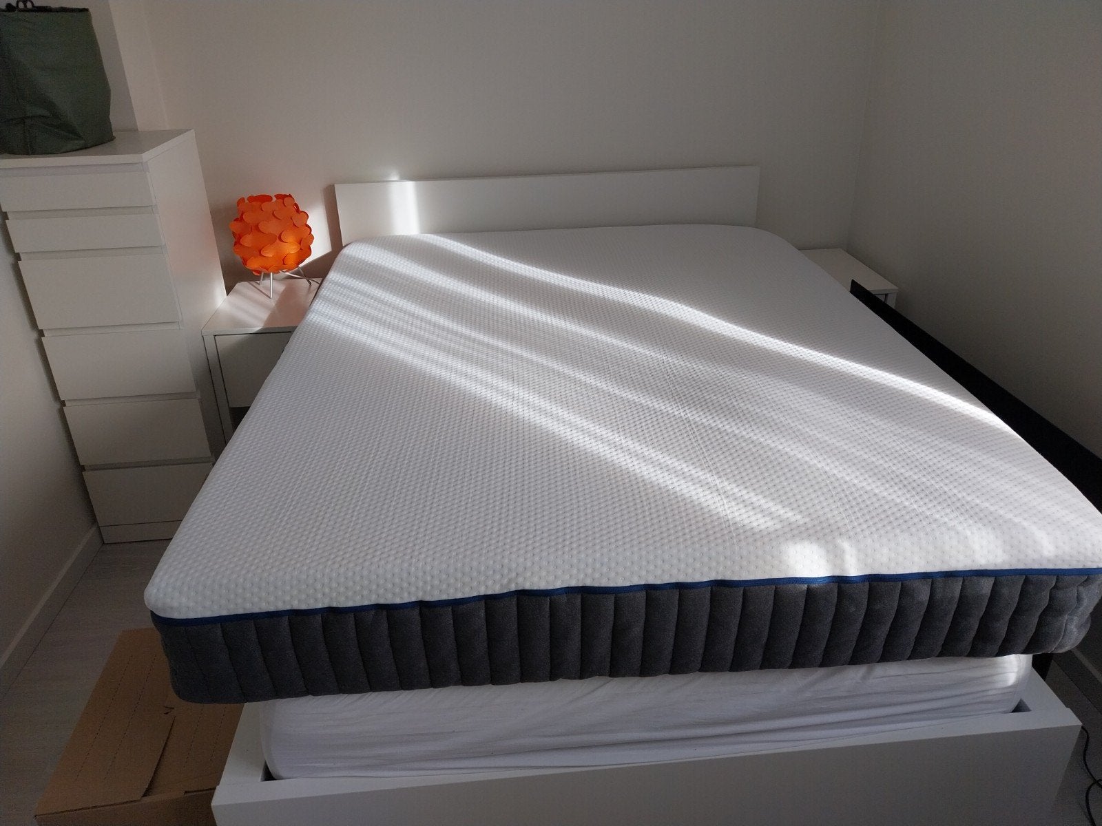 Emma Hyrid II original matras 160x200, Ophalen, Tweepersoons, Zo goed als nieuw, Matras