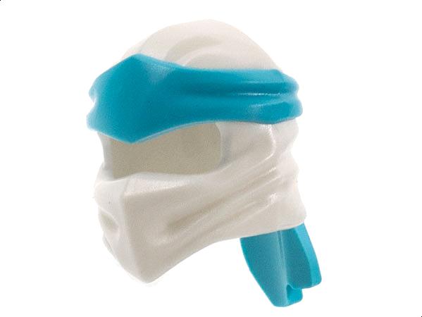 Lego Minifigure, Headgear Ninjago Wrap Type 4 with Molded, Ophalen of Verzenden, Gebruikt, Losse stenen, Lego